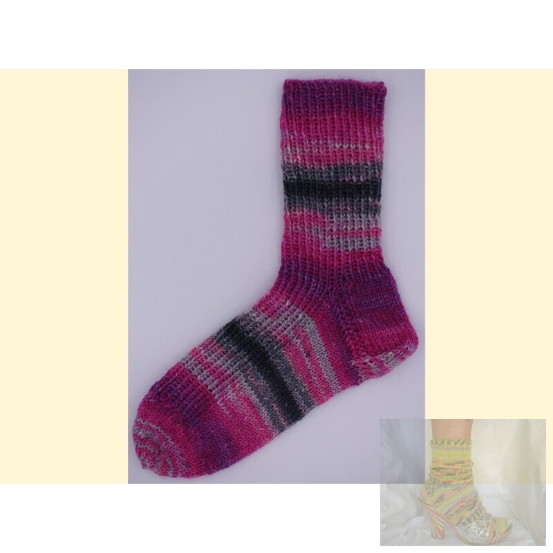 Sunrise - handgestrickte Socken - Gr 30/31